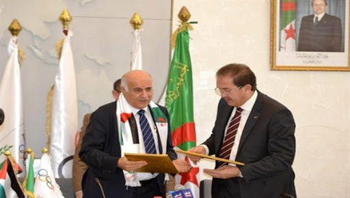 Signature d’un accord de coopération entre les Comités olympiques algérien et palestinien