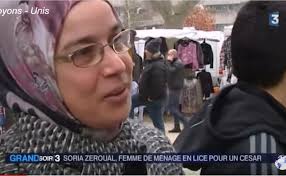 Soria Zeroual : Femme de ménage algérienne nommée pour un césar de la meilleure actrice 2016