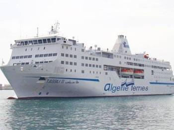 Un employé du bateau arrêté à Oran: de la cocaïne sur le Tassili II