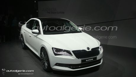 17e Salon de l’automobile d’Alger : La Skoda Superb en embuscade
