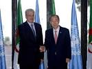 Abdelmalek Sellal reçoit Ban Ki-Moon