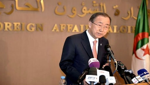 Ban Ki-moon « impressionné » par la politique de la « Rahma » et de la réconciliation nationale pour vaincre le terrorisme