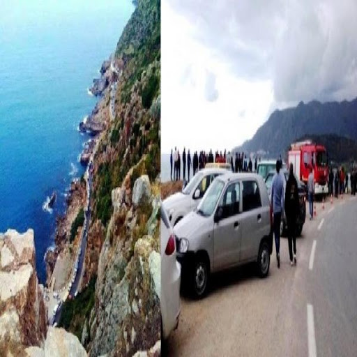 Corniche de Jijel: 1 mort dans la chute d&rsquo;un véhicule dans la mer