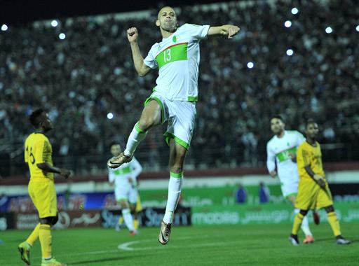 EN : Slimani pas loin d’effacer Madjer et Belloumi