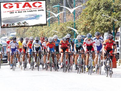 GTAC 2016 le Coup d’envoi sera donné demain La petite reine fait son tour d’Algérie