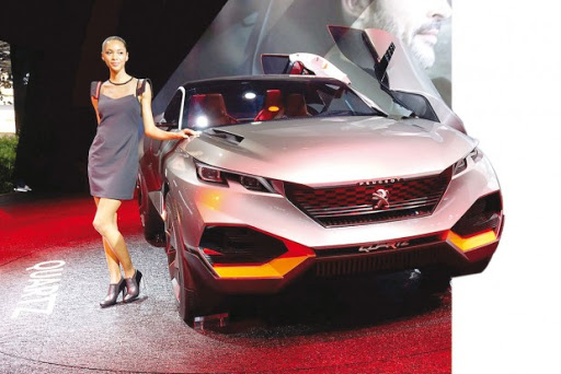 Il est exposé dès ce matin au salon Le concept-car Quartz, la surprise de Peugeot