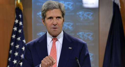 John kerry à alger début avril