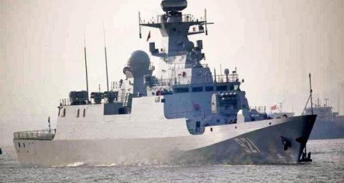 La marine nationale réceptionne une des trois corvettes commandées et fabriquées en Chine