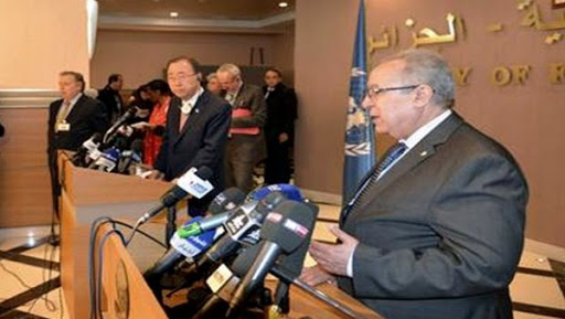 La visite de Ban Ki-moon lui a permis de s’enquérir des « évolutions positives » enregistrées en Algérie (Lamamra)