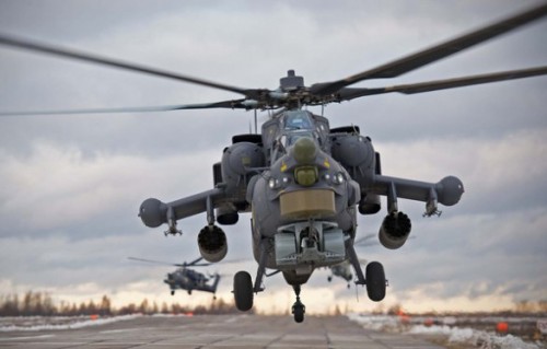 L’Algérie commande à la Russie 40 hélicoptères MI-28NE