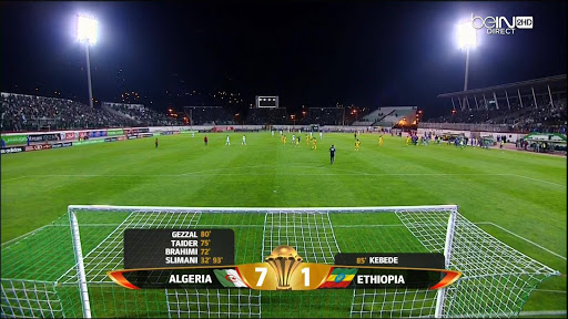 l’Algérie écrase l’Ethiopie (7-1) et se rapproche du Gabon