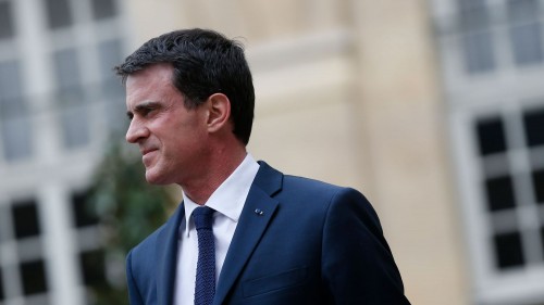Le Premier ministre français Manuel Valls en Algérie les 9 et 10 avril