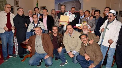 Les comédiens Noureddine Bechekri, Djamel Dekkar et Alloua Zermani du TR Constantine honorés