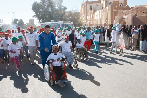 Organisé par le club “Vouloir”:  1er Marathon des personnes à mobilité réduite à Tamanrasset