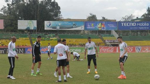 Qualifications CAN-2017/ Ethiopie-Algérie : unique séance d’entraînement des Verts, Belkaroui en solo