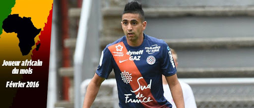 Ryad Boudebouz, meilleur joueur africain du mois de février