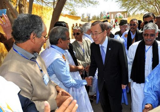 Sahara occidental: la visite de Ban Ki-moon démontre la volonté de l’ONU à assumer ses responsabilités