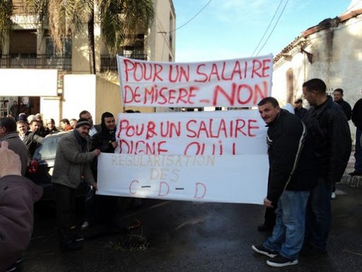 1 mai: Marche des travailleurs à Béjaia