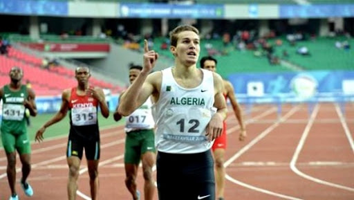 Athlétisme: l&rsquo;Algérien Lahoulou veut descendre sous la barre des 48.20