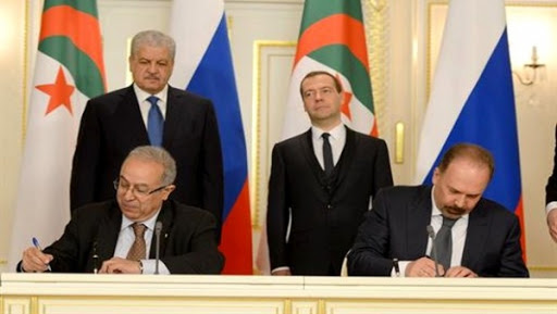 Cinq accords de coopération algéro-russe signés à Moscou