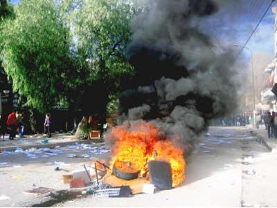 Début d’émeutes à Béni Abbès