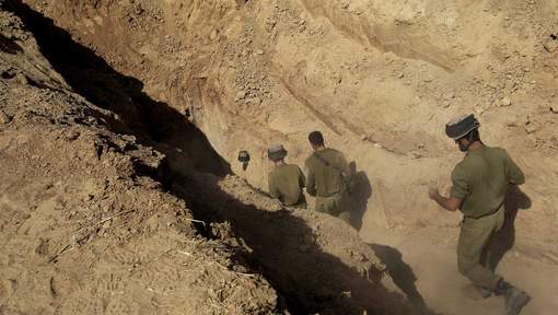 Découverte d’un tunnel reliant la bande de Gaza au territoire israélien