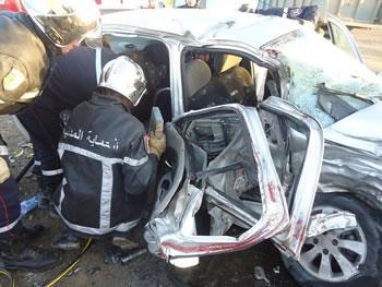 Horrible accident de la circulation à Sidi Marouf (Oran)