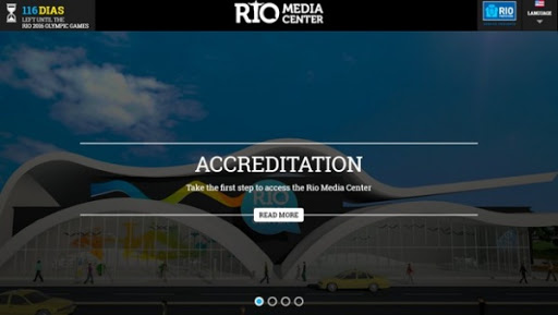 JO et JPM-2016: ouverture du Media Centre Rio pour les journalistes accrédités