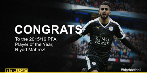 Le monde dit BRAVO à Riyad Mahrez sur Twitter