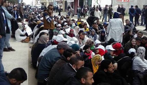 Les contractuels évacués à coups de matraques de leur camp de Boudouaou