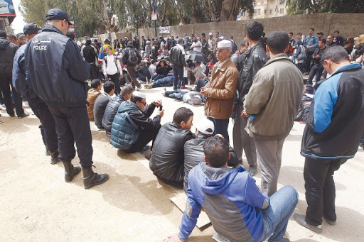 Les grévistes de la faim évacués de force par les forces de l&rsquo;ordre: Le Cnapest, le CLA et le SNTE dénoncent une atteinte à la liberté et au droit du travail