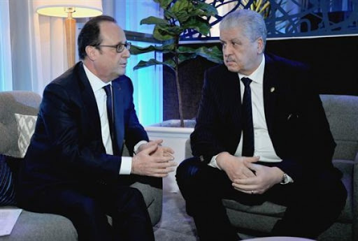 M. Sellal s&rsquo;entretient à Washington avec le président François Hollande