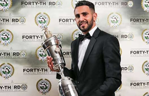 Mahrez deuxième joueur non Européen à remporter le PFA Awards