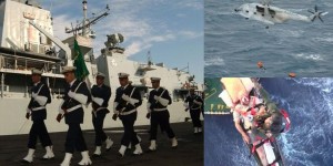 Marine nationale : Exécution d’un exercice de recherche et de sauvetage en mer