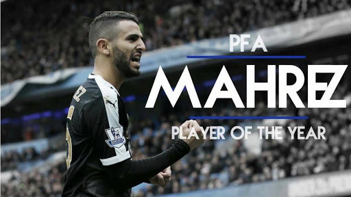 Officiel : Riyad Mahrez meilleur joueur de la Premier League
