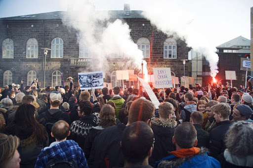 « Panama papers » : manifestation monstre en Islande contre le premier ministre