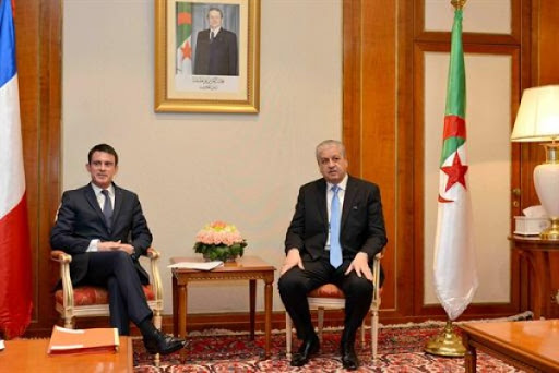 Sellal s&rsquo;entretient avec son homologue français