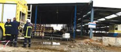 Skikda : 8 blessés dans un incendie au Centre d’emplissage de Naftal