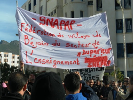 À l’appel du Snapap de Béjaïa: Rassemblement devant l’académie