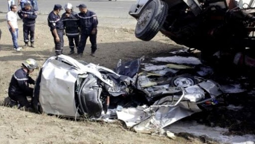 Accidents de la circulation :58 morts et 452 blessés en une semaine