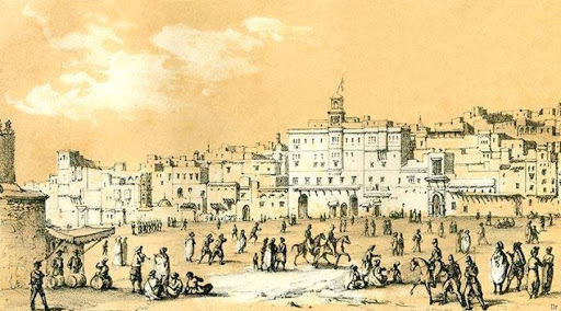Ce qu&rsquo;était la place des Martyrs à Alger, il y a 180 ans