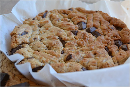 Cookies géants banane chocolat