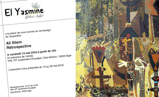 Galerie El Yasmine: Rétrospective Silem