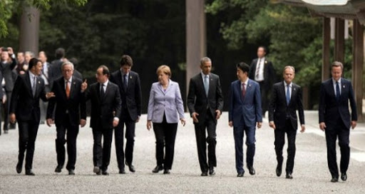 Japon: le sommet du G7 s&rsquo;ouvre, l&rsquo;économie mondiale au centre des discussions