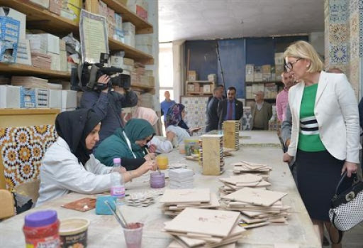 La première Dame de Serbie visite des établissements culturels et touristiques à Alger