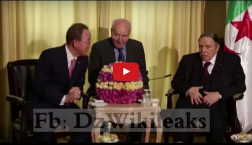 La vidéo de Bouteflika publiée par Ban Ki Moon scandalise les réseaux sociaux