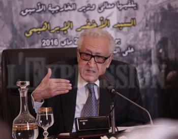 Lakhdar Ibrahimi dans une conférence animée hier au sénat: « Je ne crains pas pour l&rsquo;Algérie »