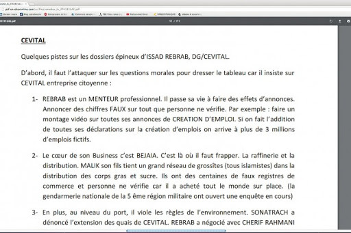 Le document qui accable Ennahar TV