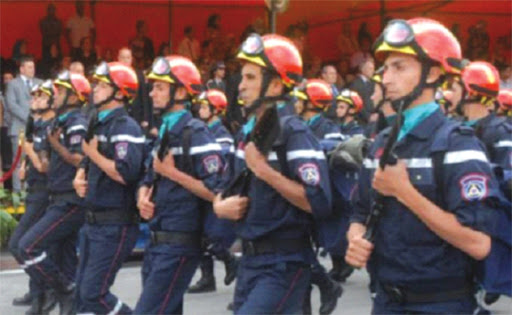 Les pompiers sur le qui-vive