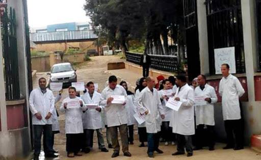 Les vétérinaires en colère à Constantine
